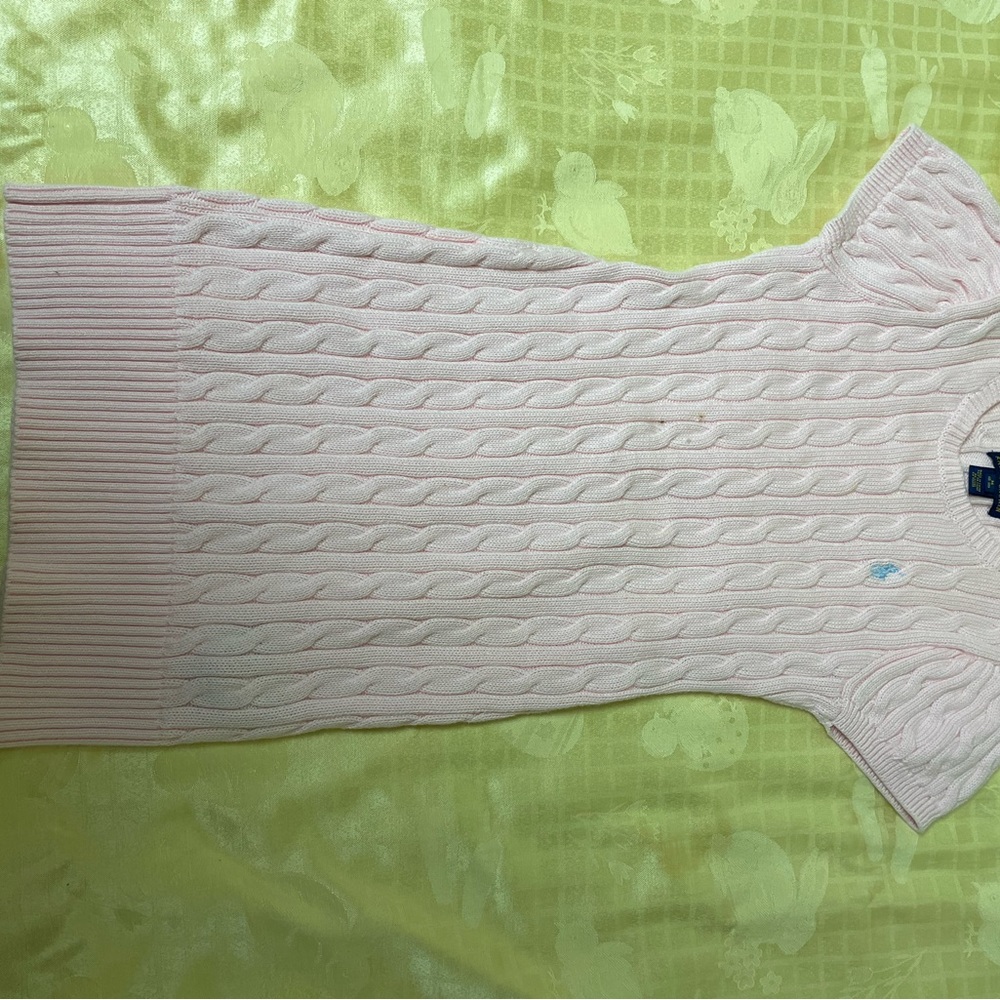 girl’s dress, brand: Polo, size: M 8/10, color: pink